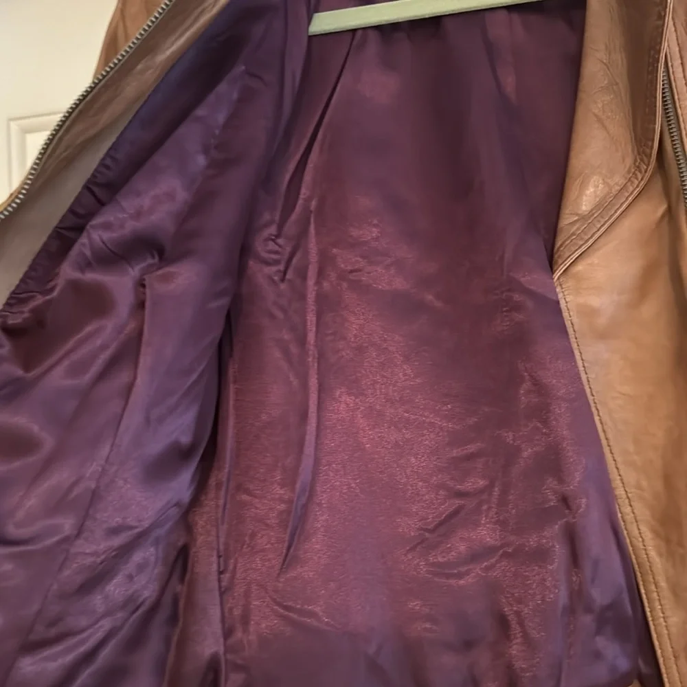 Andrew Marc-Marc New York Leather Jacket NWOT - Picture 6 of 9